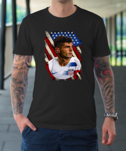 Christian Pulisic USA Soccer Player T-Shirt Christian Pulisic USA Soccer Player T-Shirt