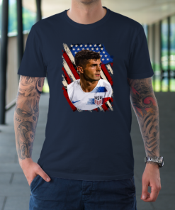 Christian Pulisic USA Soccer Player T-Shirt 2 Christian Pulisic USA Soccer Player T Shirt 3