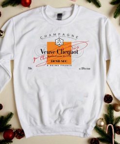 Christmas Gift Veuve Clicquot Fan Lover Trending Champagne Label Sweatshirt