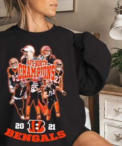 Cincinnati Bengals 2021 AFC North Division Champions T Shirt