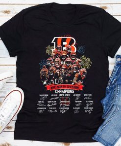Cincinnati Bengals 2022 Champion AFC North Division T Shirt