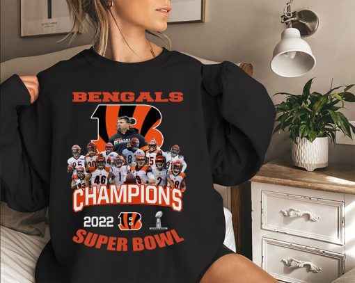 Cincinnati Bengals 2022 Super Bowl Champions Shirt