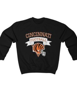 Cincinnati Bengals Football Vintage Crewneck Sweatshirt For Joe Burrow Fan
