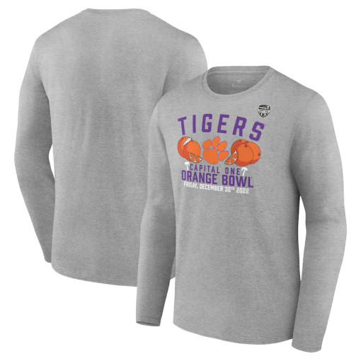 Clemson Tigers 2022 Orange Bowl Gameday Stadium T-Shirt