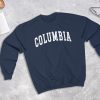 Columbia University College Style Crew Neck Sweatshirt