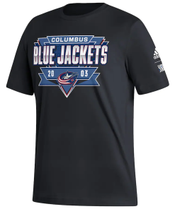 Columbus Blue Jackets Adidas Retro T-Shirt