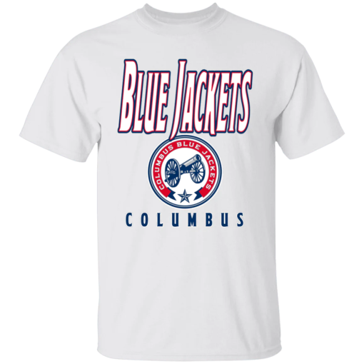 Columbus Blue Jackets Canon Retro T-shirt