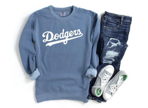 Comfort Colors Los Angeles Dodgers MLB World Series Sweatshirt