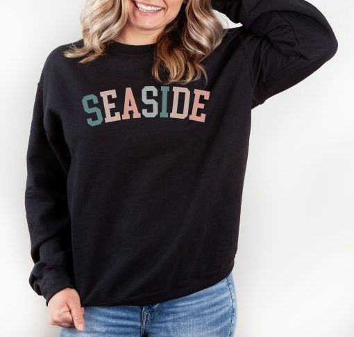 Comfort Colors Seaside Cute Sweatshirt For Beach