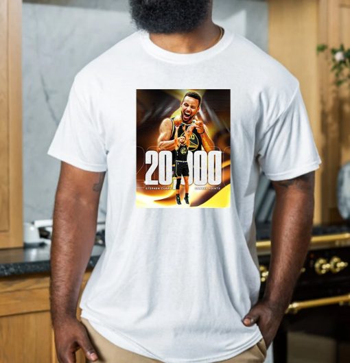 Congratulation Stephen Curry 20000 Career Points Shirt