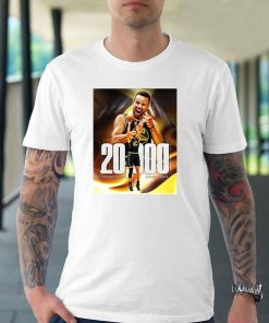 Congratulation Stephen Curry 20000 Career Points Shirt
