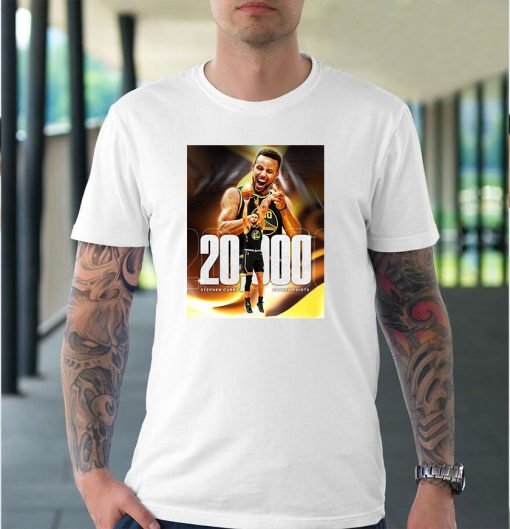 Congratulation Stephen Curry 20000 Career Points Shirt