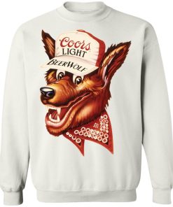 Coors Light Beer Wolf Sweatshirt