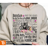 Cowboy Luke Combs Country Music Crewneck Sweatshirt Trending