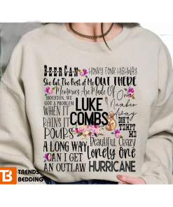 Cowboy Luke Combs Country Music Crewneck Sweatshirt Trending