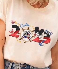 Custom Name Cruise Disney Wish Shirt 2023 Personalized