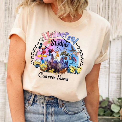 Custom Name Universal Studios 2023 T-shirt