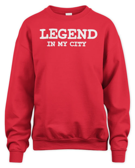 DC Young Fly Legend In My City Sweatshirt