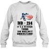 DD 214 It’s A Veteran Thing You Wouldn’t Understand Eagle Parrot Table Of American Name Shirt