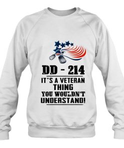 DD 214 It’s A Veteran Thing You Wouldn’t Understand Eagle Parrot Table Of American Name Shirt