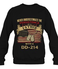 Dad Dd-214 Military Veteran Us Flag Shirt