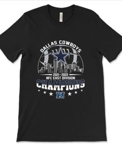 Dallas Cowboys 2021-2022 NFC East Division Champions Shirt