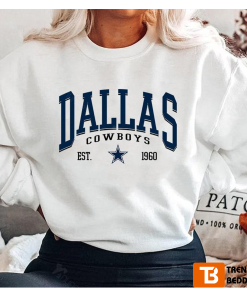 Dallas Cowboys Football EST 1960 Sweatshirt Vintage Style