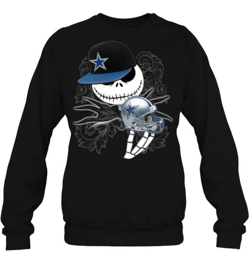Dallas Cowboys Jack Skellington The Nightmare Before Christmas Shirt