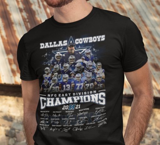 Dallas Cowboys Run The East NFC Division Champions T-Shirt
