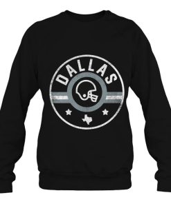 Dallas Football Stars And Stripes Outline Sweatshirt