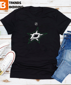 Dallas Stars Ice Hockey 2022-23 Primary Logo T-shirt