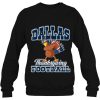 Dallas Thanksgiving Football Dabbing Turkey Cowboys Shirt