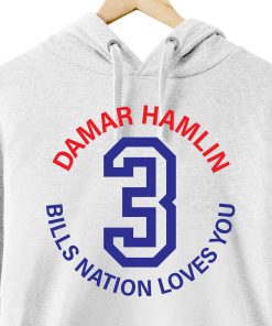 Damar Hamlin Bills Nation Loves You Shirt