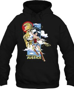 Dc Comics Wonder Woman 1984 Fight For Justice Portrait Hoodie