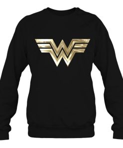 Dc Comics Wonder Woman 1984 Gold Logo Sweatshirt
