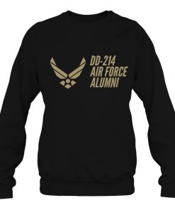 Dd-214 Air Force Alumni Veteran Retired Birthday Military Shirt