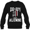 Dd 214 Alumni Us Military Veteran Navy Vintage Flag Shirt
