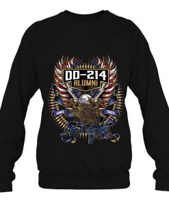 Dd-214 Alumni Veteran Military Armed Forces Gift Tee