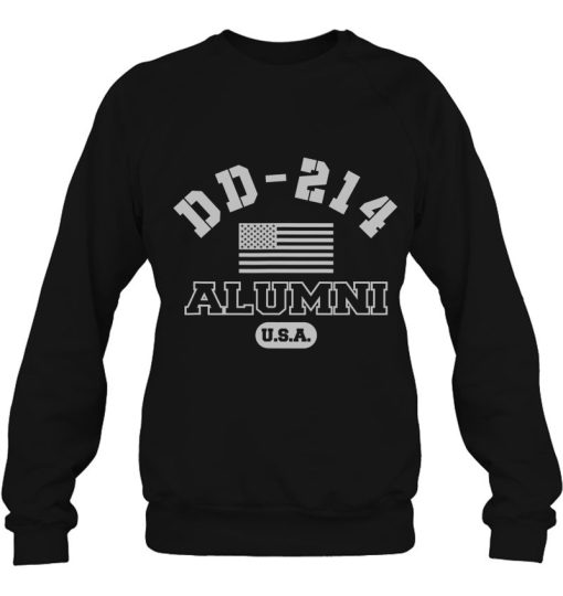 Dd-214 Alumni Veterans Day Grey Gifts Shirt