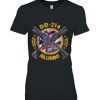 Dd-214 Armed Forces Veteran USA Alumi Guns T-Shirt