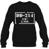 Dd-214 Army Alumni Vintage Retired Usa Veteran Soldier Gift T-Shirt