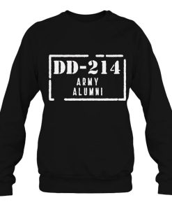 Dd-214 Army Alumni Vintage Retired Usa Veteran Soldier Gift T-Shirt