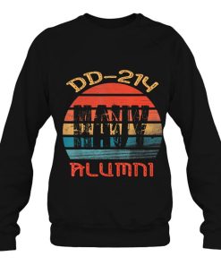 Dd-214 Navy Alumni Distressed Vintage Us Military Veteran Shirts