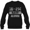 Dd-214 Navy Alumni Veteran Retired Military Gift Tee Shirt