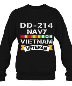 Dd-214 Navy Vietnam Veteran War Shirt