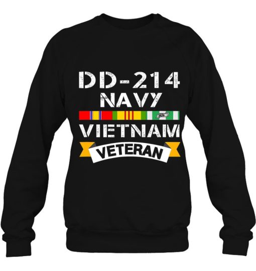Dd-214 Navy Vietnam Veteran War Shirt