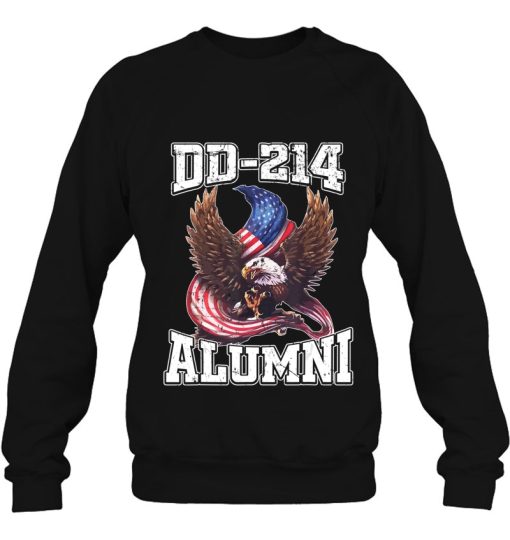 Dd 214 Tshirt Dd-214 Alumni Shirt Military Veteran Tee