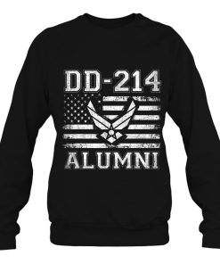 Dd-214 Us Air Force Alumni Military Veteran Retirement Gift Shirt