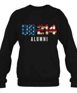 Dd-214 Us Alumni Veterans Distressed Usa Flag Shirts