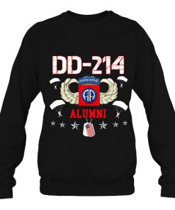 Dd-214 Us Army 82Nd Airborne Division Alumni Veteran T-Shirt